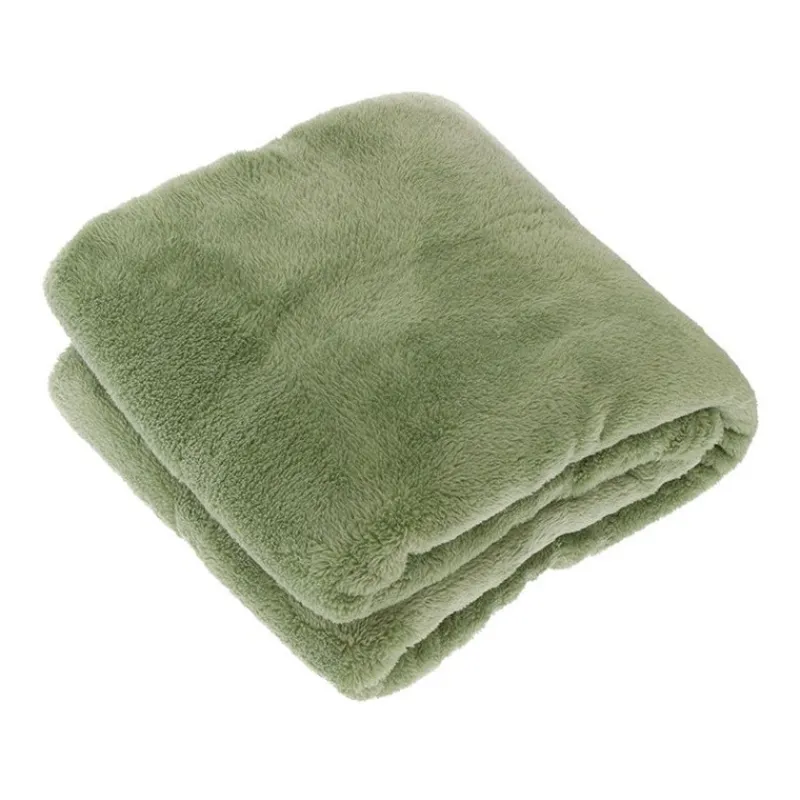 Plaid Justin 150x200 cm Colore Oil Green-Unique Living New