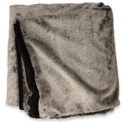 Plaid Surrey 150 x 200 cm Dark Grey-Unique Living