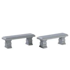 Plaza Bench Set of 2 Cod. 74236-Lemax Online