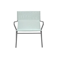 Poltrona Bassa imbottita VENCE LFM5274 Mistral/Titane-LaFuma New