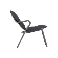 Poltrona Bassa imbottita VENCE LFM5347 Dark Grey/Titane-LaFuma Discount