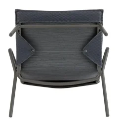 Poltrona Bassa imbottita VENCE LFM5347 Dark Grey/Titane-LaFuma Discount