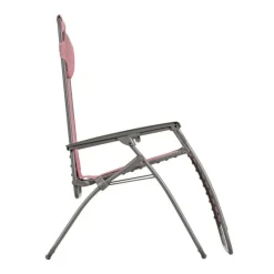 Poltrona Reclinabile Sdraio R CLIP LFM4020 Cerisier/Titane-LaFuma New