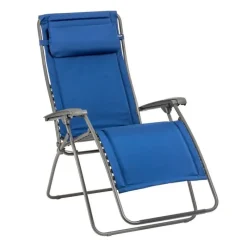 Poltrona Relax Imbottita RSX CLIP XL PADDED LFM5334 Denim/Titane-LaFuma New