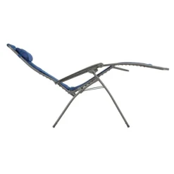 Poltrona Relax Imbottita RSX CLIP XL PADDED LFM5334 Denim/Titane-LaFuma New