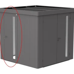 Porta Standard Aggiuntiva per Casetta in Metallo NEO-Biohort Discount