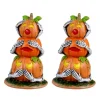 Pumpkin Snowmen Set Of 2 Cod. 34073-Lemax Outlet