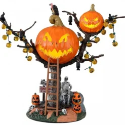 Pumpkin Tree House B/O 4.5V Cod. 14856-Lemax New