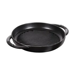 Pure Grill 26 cm Nero in Ghisa-Staub Hot