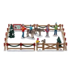 Reindeer Petting Zoo Set of 17 Cod. 93434-Lemax