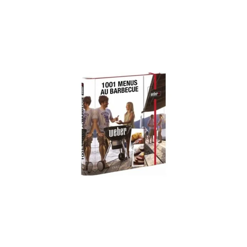 Ricettario 1001 Menu' al Barbecue Cod. 311272-Weber Discount