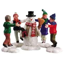 Ring Around the Snowman Set of 3 Cod. 52112-Lemax Sale