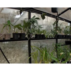 Ripiano in alluminio di appoggio per Serra Professionale-Serre e Giardini Hot