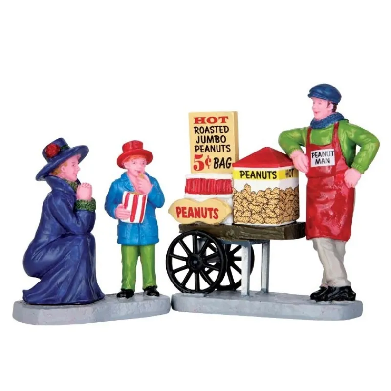 Roasted Peanut Treats Set of 2 Cod. 62453-Lemax Discount