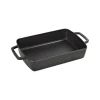 Rostiera 30 x 20 cm Nera in Ghisa-Staub Hot