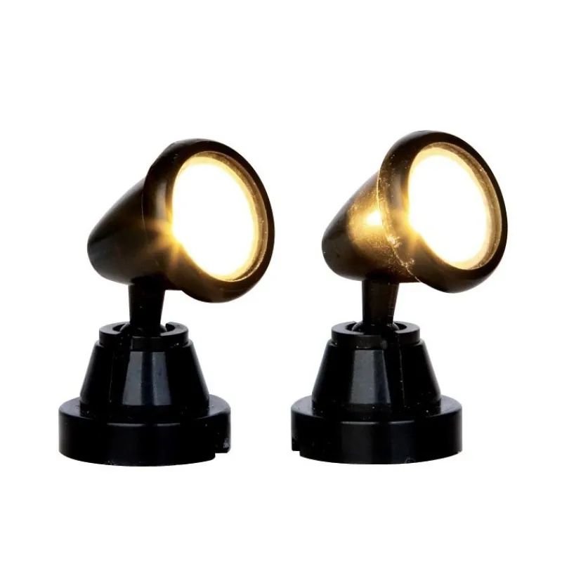 Round Spot Light Set of 2 B/O 4.5V Cod. 44756-Lemax Clearance