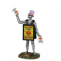 Sandwich Board Skeleton Cod. 22102-Lemax Sale