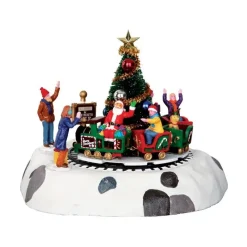 Santa's Kiddie Train B/O 4.5V Cod. 34631-Lemax Sale
