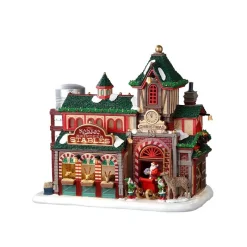 Santa's Reindeer Stables B/O 4.5V Cod. 25926-Lemax Sale