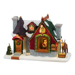 Santa'S Snack Shack, With 4.5V 100Ma Adaptor Cod. 45271-Lemax Discount