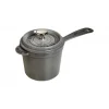 Sauce Pan Rotonda 18 cm Grigio Graphite in Ghisa-Staub Outlet