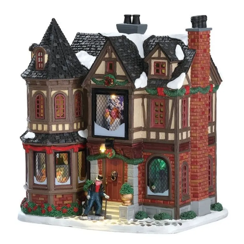 Scrooge's Manor con Alimentatore 4.5V Cod. 75191-Lemax Outlet