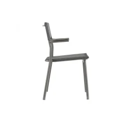 Sedia Impilabile con Braccioli ORON LFM5067 Obsidian-LaFuma Sale