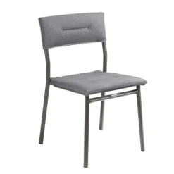 Sedia Impilabile ORON LFM5272 Silver-LaFuma Outlet