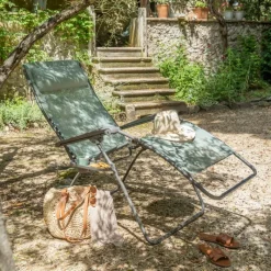 Sedia Poltrona Reclinabile Sdraio RSXA CLIP XL LFM2057 Moss-LaFuma Clearance