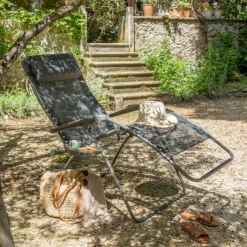 Sedia Poltrona Reclinabile Sdraio RSXA CLIP XL LFM2057 Black-LaFuma Discount