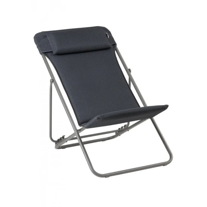 Sedia Sdraio MAXI TRANSAT PLUS BeComfort LFM5175 Dark Grey-LaFuma Clearance