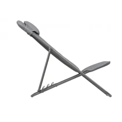 Sedia Sdraio MAXI TRANSAT PLUS BeComfort LFM5175 Silver-LaFuma