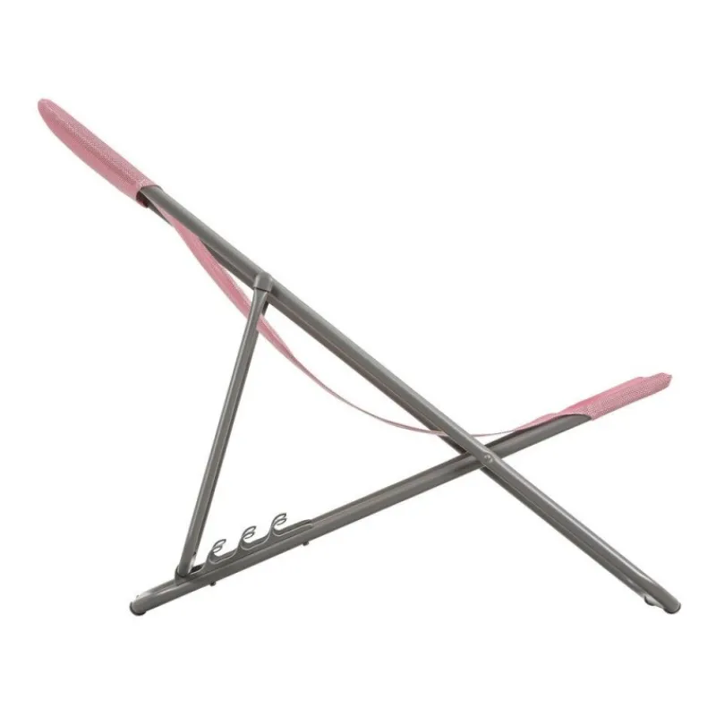 Sedia Sdraio MAXI TRANSAT LFM2502 Cerisier/Titane-LaFuma New