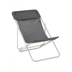 Sedia Sdraio MAXI TRANSAT PLUS LFM1909 Obsidian-LaFuma Best