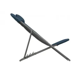 Sedia SdraioMAXI TRANSAT PLUS BeComfort LFM5175 Bleu Encre-LaFuma Sale