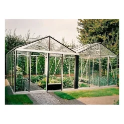 Serra Professionale Gardenia Alt. Gronda 2,01 m-Serre e Giardini Sale