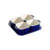Set Aperitivo 19 x 19 cm Blu Scuro Set di 5 in Ceramica-Staub Online