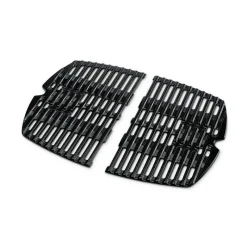 Set di 2 Griglie di cottura in Ghisa d'acciaio Smaltato per Q serie 100 e 1000-Weber Discount