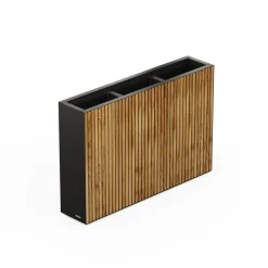 Sistema di Irrigazione Automatica per Fioriera in Metallo DECO DIVIDER 120x25x80 cm-Herstera Online