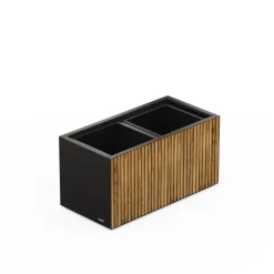 Sistema di Irrigazione Automatica per Fioriera in Metallo DECO Planter 100x50x50 cm-Herstera Discount