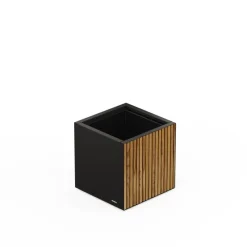 Sistema di Irrigazione Automatica per Fioriera in Metallo DECO Planter 50x50x50 cm-Herstera Discount