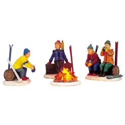 Skers' Camp Fire S/4 B/O 4.5V Cod. 4468-Lemax Outlet