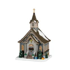 Small Town Church con Alimentatore Cod. 35066-Lemax Best