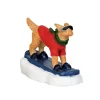 Snowboarding Dog Cod. 42222-Lemax Hot