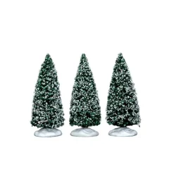 Snowy Juniper Tree Small Set of 3 Cod. 34666-Lemax