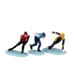 Speed Skaters Set Of 3 Cod. 32217-Lemax Best