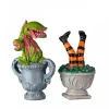 Spooky Planter Urns Set Of 2 Cod. 24946-Lemax