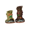 Spooky Tree Trunks Set of 2 B/O 4.5V Cod. 44307-Lemax New