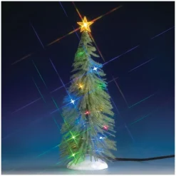 Spruce Tree with 20 Rgb Light B/O 4.5V Cod. 74265-Lemax Hot