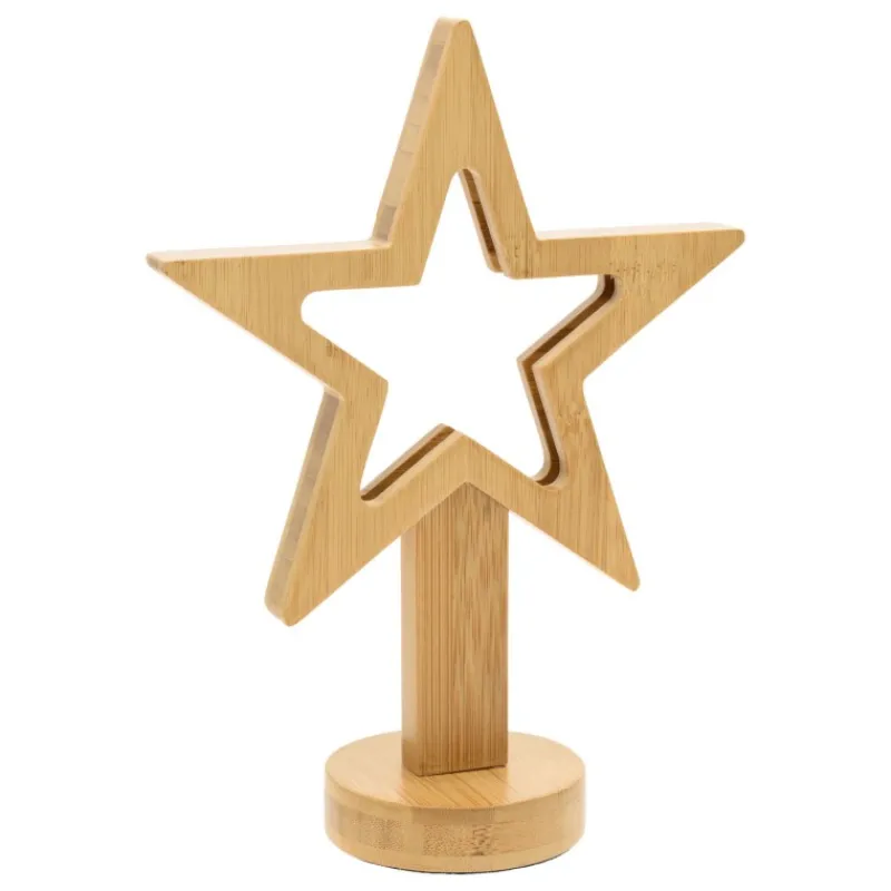 Stella con Base H25cm LED BIANCO CALDO-Lotti Best